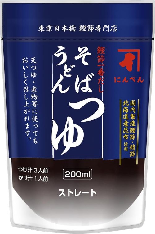 にんべん そばうどんつゆ