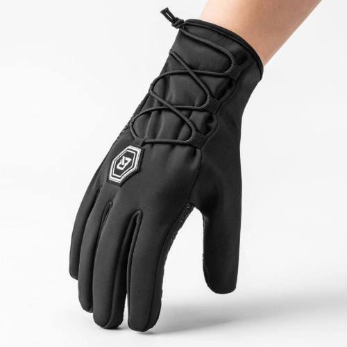 ロックブロス(ROCKBROS) サイクルグローブ 防寒 秋用 冬用 S077-6BK