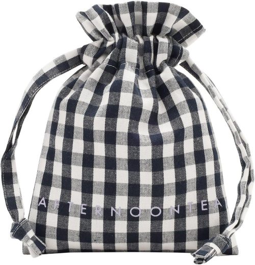 アフタヌーンティーリビング(AfternoonTea LIVING) ギンガムチェック巾着ポーチ