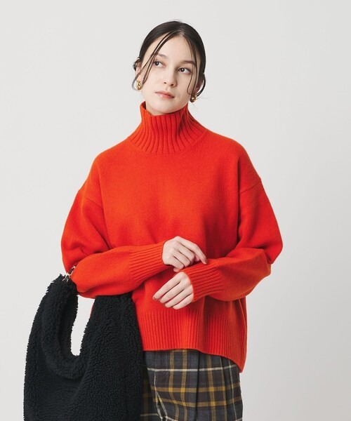 ビューティーアンドユース ユナイテッドアローズ(BEAUTY&YOUTH UNITED ARROWS) ウールカシミヤ アクアタートルネックニット