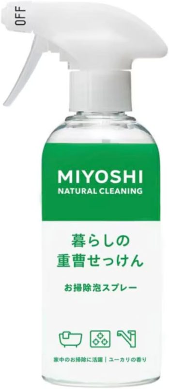 ミヨシ石鹸 暮らしの重曹せっけん 泡スプレー