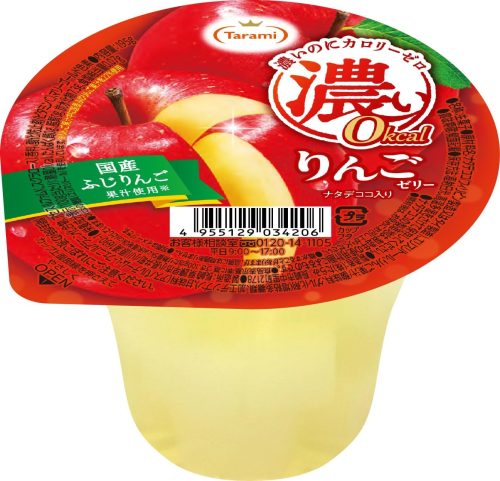 たらみ 濃い0kcal りんごゼリー