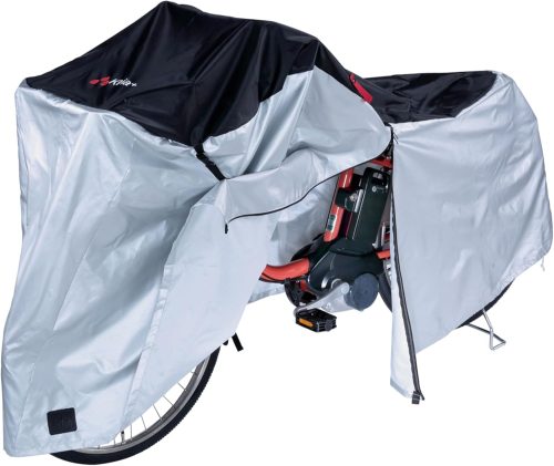 川住製作所(kawasumi) アシスト車対応ファスナー付きサイクルカバー Mサイズ KW-386AS