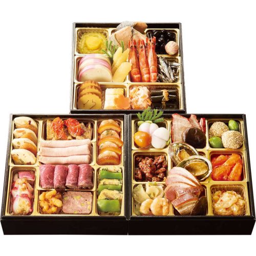 大丸松坂屋 花しょうぶ&銀座ポルトファーロ&銀座花蝶 和・洋・中華風 三段