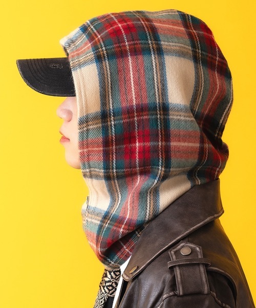 アンコロック(ankoROCK) 起毛ジップフードバラクラバ