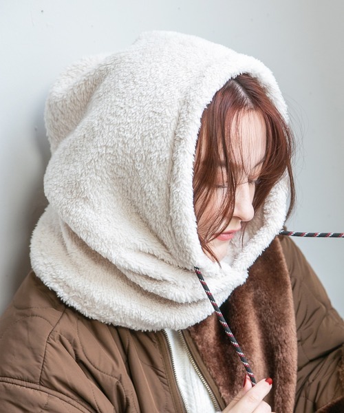 イチヨンプラス(14+) フード付きネックウォーマー