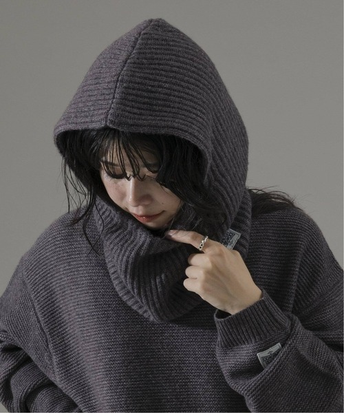 ジャーナルスタンダード レリューム(JOURNAL STANDARD  relume) ハミルトン ウール ガーター バラクラバ