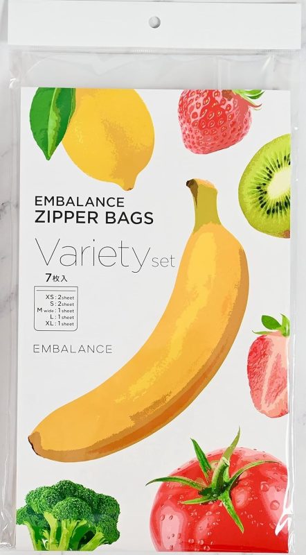 ウィルマックス エンバランス ジッパーバッグ