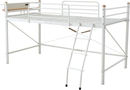 山善(YAMAZEN) ロフトベッド ベッド下115 コンセント付き HMSL2-1021