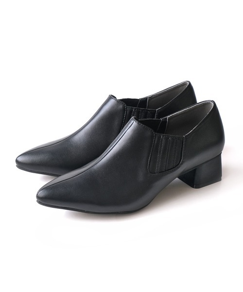 アミアミ(AmiAmi) サイドゴアブーティポインテッドトゥ