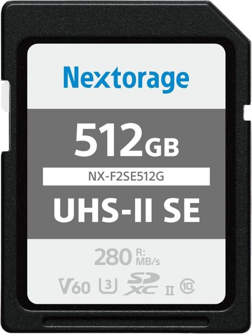 Nextorage UHS-II U3 V60 メモリーカード NX-F2SE512G