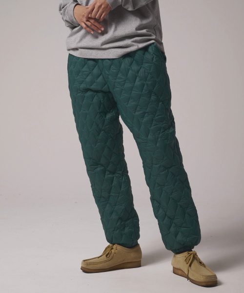 ファーストダウン(FIRST DOWN) ライトダウンパンツ フリースライニング