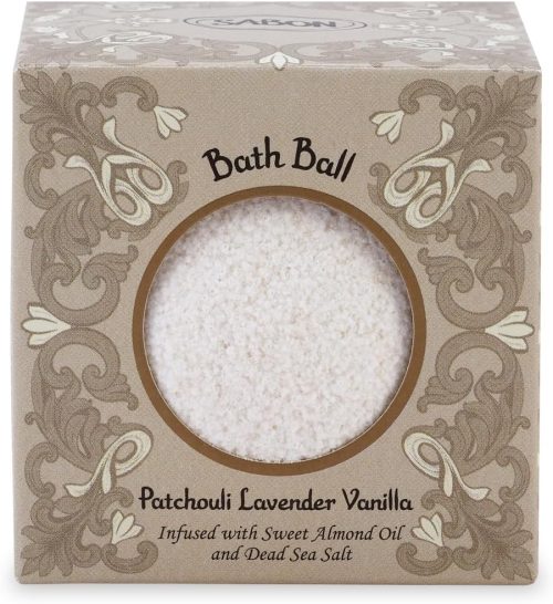 サボン(SABON) バスボール パチュリ・ラベンダー・バニラ