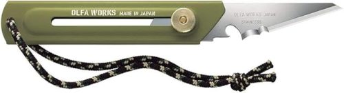 オルファワークス 替刃式ブッシュクラフトナイフ BK1