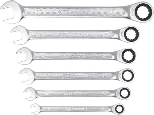 京都機械工具(KTC) ラチェットコンビネーションレンチ MSR1A-6P