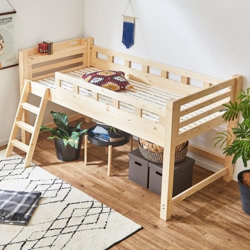 ネルコンシェルジュ ロフトベッド ロータイプ カティ 36112047