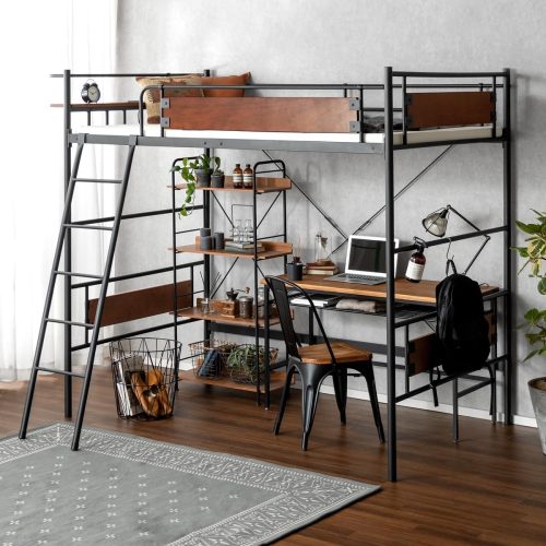 エアリゾームインテリア(Air Rhizome Interior) SD ヴィンテージデザインロフトベッド NORMAN