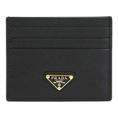 プラダ(PRADA) サフィアーノトライアングル カードホルダー