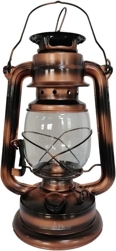 ランドフィールド(LandField) アンティーク調 オイルランタン Mサイズ LF-OL010-BZ