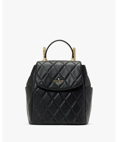 ケイトスペードニューヨーク(kate spade new york) キャリー スムース キルテッド スモール バックパック