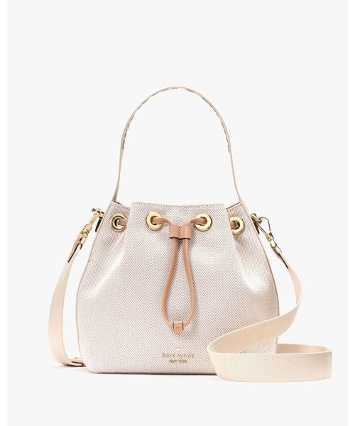 ケイトスペードニューヨーク(kate spade new york) キップ キャンバス スモール バケツ バッグ