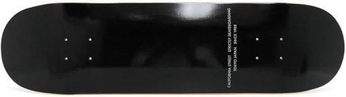 カリフォルニアストリート(CALIFORNIA STREET) DECK TEAM SIMPLE BLACK 8.0