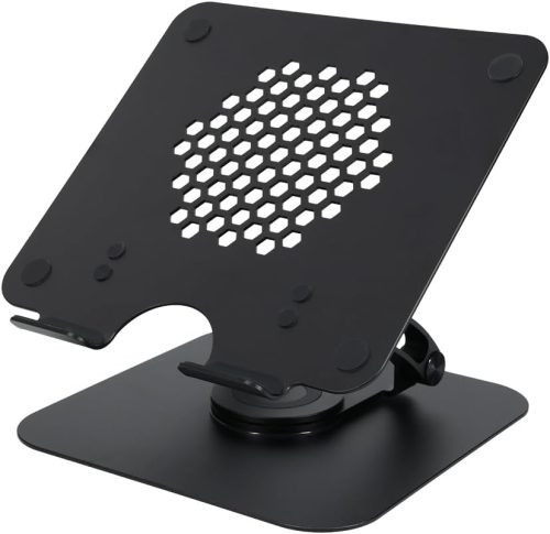 モッテル(MOTTERU) アルミニウム製360度回転ノートPCスタンド MOT-PCSTD08