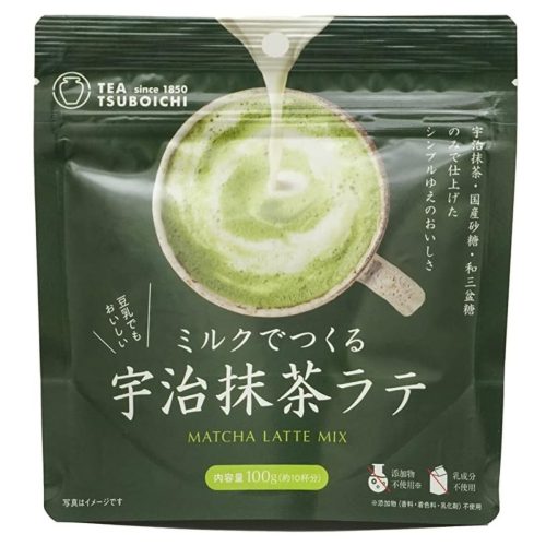つぼ市製茶本舗 ミルクでつくる宇治抹茶ラテ