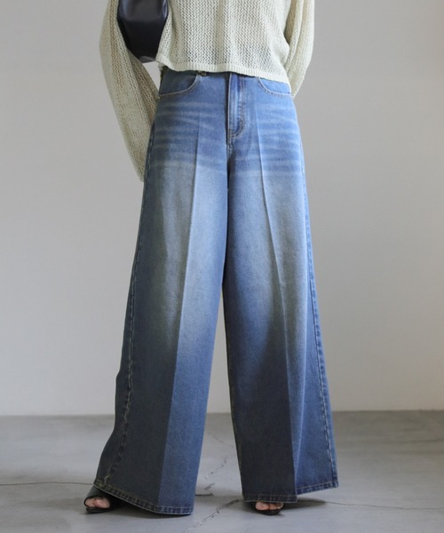 セレクトモカ(SELECT MOCA) バギーデニムパンツ