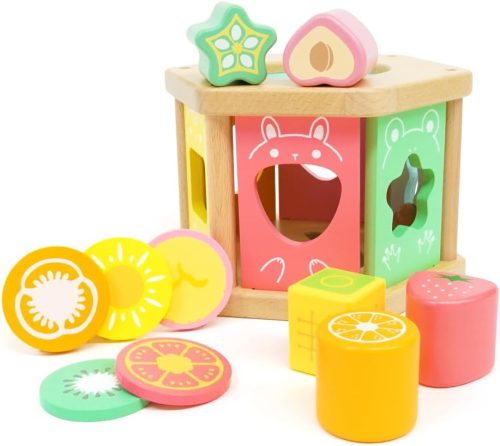 ウッディプッディ(Woodypuddy) はじめてのつみき もぐもぐボックス G01-1056