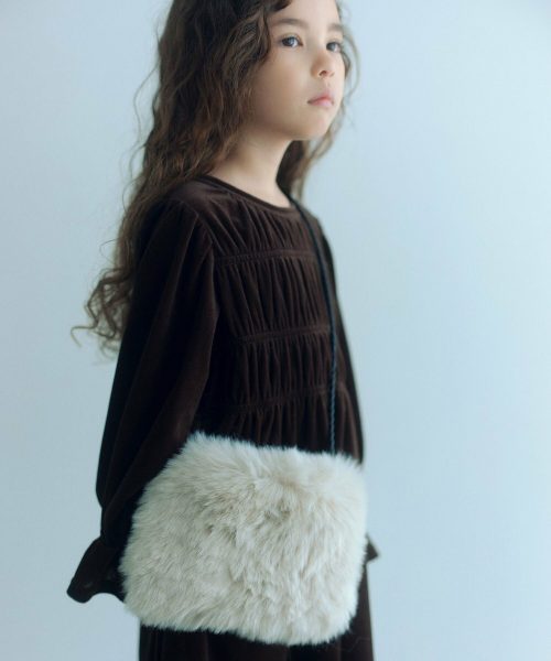 ユナイテッドアローズ グリーンレーベルリラクシング(UNITED ARROWS green label relaxing) フェイクファー ポシェット