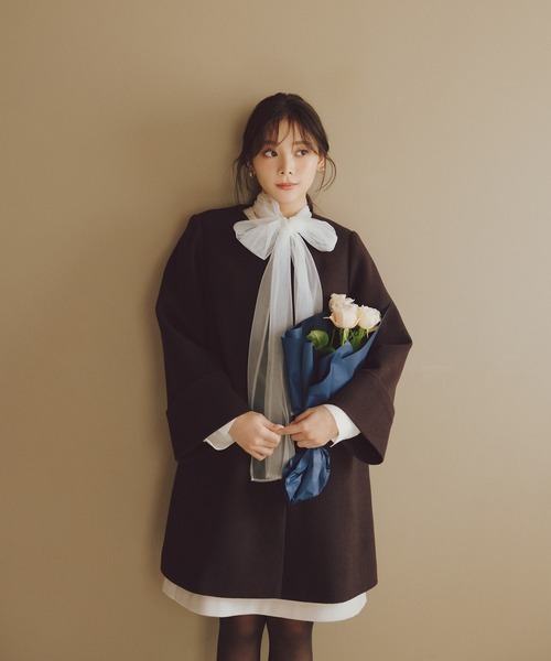 ナチュラルビューティーベーシック(NATURAL BEAUTY BASIC) ノーカラーミドルコート