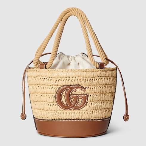 グッチ(GUCCI) ウーヴン ミニ バケットバッグ 834935 FAEQB