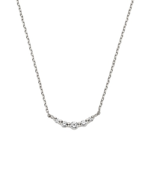 VAヴァンドーム青山(VA Vendome Aoyama) シルバー ジルコニアラインネックレス