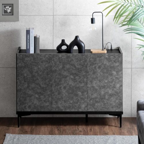 タンスのゲン モルタル調 キャビネット 17010111