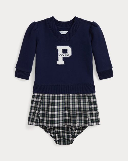 ラルフローレン(RALPH LAUREN) フリース スウェットシャツ ドレス&ブルマー