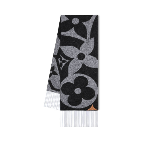 ルイ・ヴィトン(LOUIS VUITTON) マフラー スノーウィ カレイドスコープ M97179