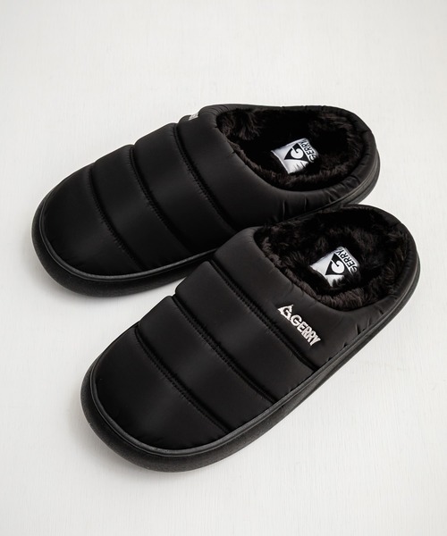 ジェリー(GERRY) ふかふかインソールモックシューズ ファーライニングサボサンダル