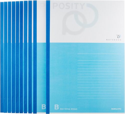 コクヨ(KOKUYO) ノートポジティ セミB5 30枚中横罫10冊組 P3ノ-31BX10