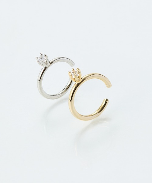 フィービィー(Phoebe) ブリンクビジューイヤーカフ ニッケルフリー