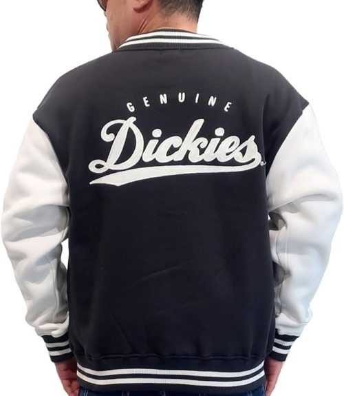 ディッキーズ(Dickies) GENUINE DICKIES 裏起毛 スタジアムジャンパー バックチェーン刺繍