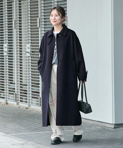 ジャーナルスタンダード(JOURNAL STANDARD) ヤクウールリバーバルカラーコート