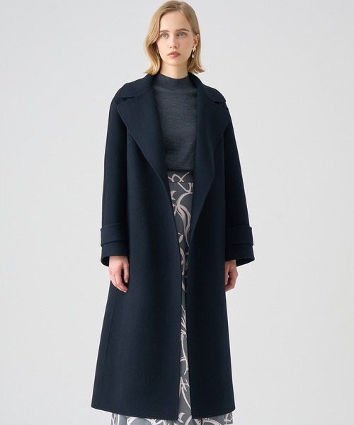 アナイ(ANAYI) パイルメルトンリバーテーラードコート