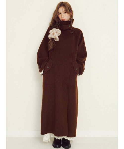 リリーブラウン(LILY BROWN) ステンカラーリバーコート