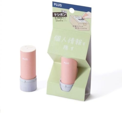プラス(PLUS) 個人情報保護スタンプ ローラーケシポン スリムフィット IS-600CM