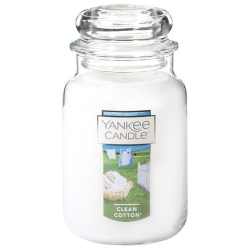 ヤンキーキャンドル(YANKEE CANDLE) ジャーL クリーンコットン