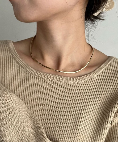 ゴールディ(GOLDY) チェーンMIXウェーブチョーカー