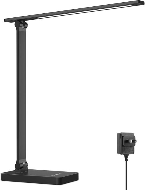 Lepro デスクライト led 目に優しい 電気スタンド ACアダプター付き