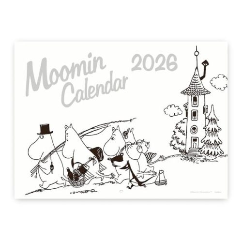 学研ステイフル ムーミン 大判カレンダー 2026年版 AM16010