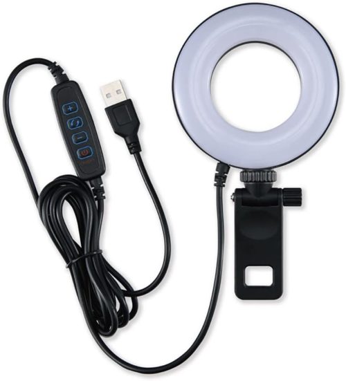 ナカバヤシ(Nakabayashi) Digio2リングライトクリップタイプ UA-LED013BK